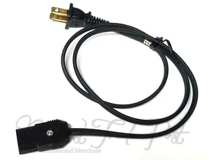 2-Pin AC Power Cord for Ampex Model A-122 Magnetic Tape Recorder Reel to Reel - Picture 1 of 4