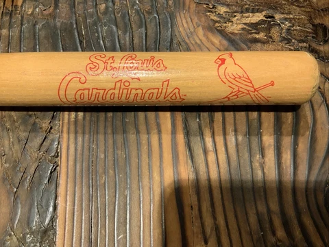 2004 St. Louis Cardinals Mini Baseball Bat MLB Cover