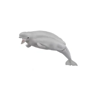 Takara Tomy Tomica Animal Adventure Beluga Whale MINI Action Figure Loose New - Picture 1 of 3