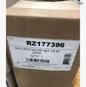 RZ177396 Reznor Vr8204Q2418 Nat Gas 1/2" 2-stufig 24V OEM 177396 - Bild 1 von 2