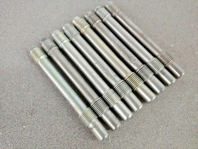 SET OF 8 USED ORIGINAL PORSCHE 356A 356B 356C 356SC 912 STEEL PUSH ROD TUBES - Image 1 of 4