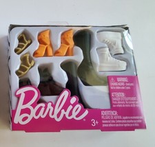 Barbie Schuh-Set – 5 Paar Schuhe Für Original- & Petite-Puppen, Mit Absätzen & Flats