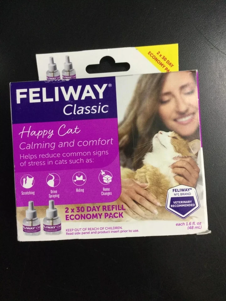 Feliway Difusor Clásico 48 ml Calmante Gato Dos Recambios Exp 04/27 Foto 1 de 1
