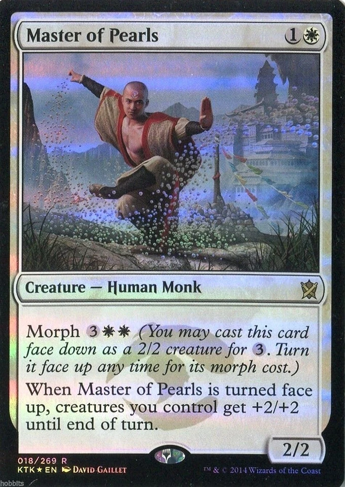 MTG - Khans of Tarkir - Master of Pearls - Foil - NM - Image 1 of 1