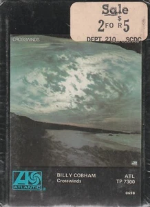 BILLY COBHAM: "CROSSWINDS" FACTORY SEALED 8-TRACK TAPE 1974 - Imagen 1 de 3