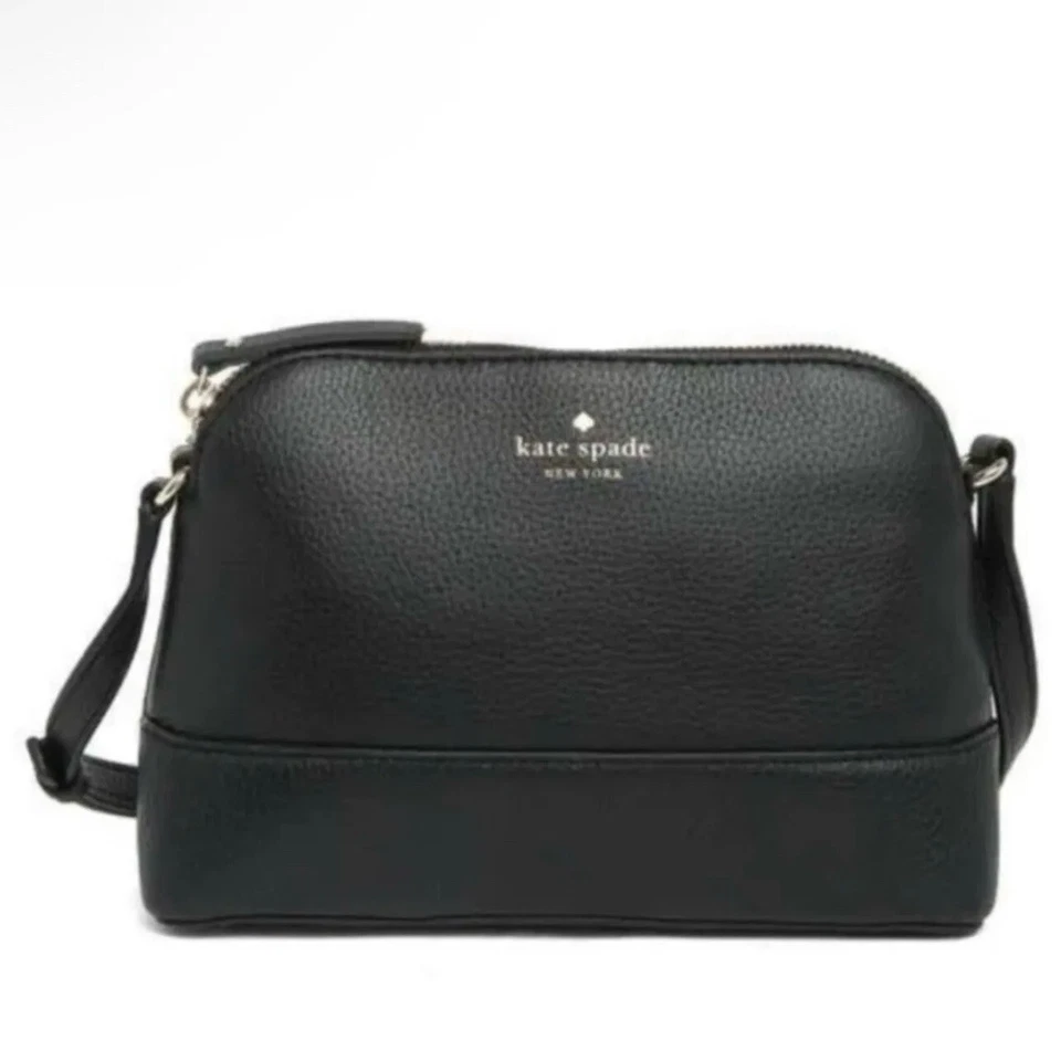 Kate Spade Southport Avenue Hanna Crossbody Bag Purse Black