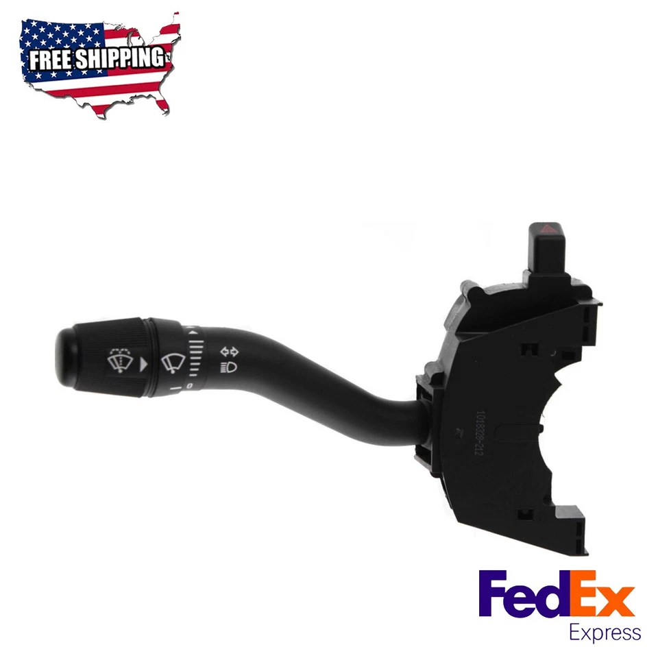 Turn Signal Switch Black Fits 99-15 Ford F-150 F-650 F-750 F-250 F-350 F-450 - Image 1 of 4