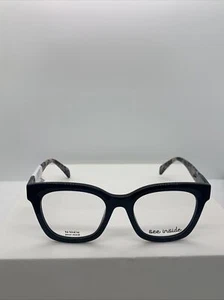 See Inside Creative Black Demi Frames Only Eyeglasses 50-19-145 mm :B104 - Picture 1 of 3