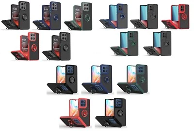 Lot/5 Magnetic Ring Case for Moto G 5G/G Power/G Stylus/G Edge 2025 Year Model - Image 1 of 4