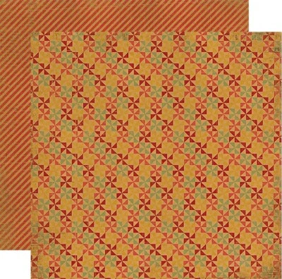 My Mind's Eye, Kraft FunDay, Happy Days, cartulina de 2 x 12", molinillos, hilanderos Foto 1 de 3