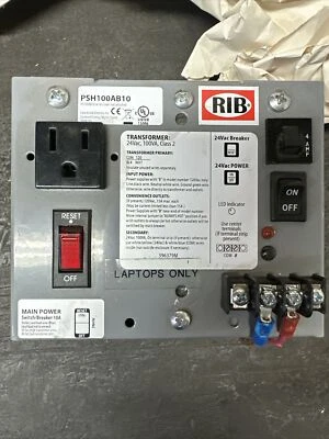 FUNCTIONAL DEVICES INC / RIB PSH100AB10 - Image 1 of 4