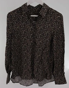 Luisa Cerano Women's Animal Print Blouse, Brown , UK 12 - Picture 1 of 7