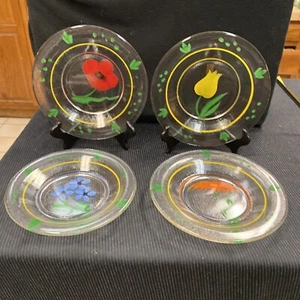 4 PLACAS CON DECORACIONES DE FRUTAS IMPRESIONANTES Y MUY PROFUNDAS Y GRUESAS EN MUY BUEN ESTADO - Imagen 1 de 12