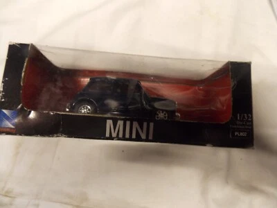 NEWRAY MINI COOPER 1959 DARK BLUE 1/32 # PL802 BOXED - Image 1 of 2