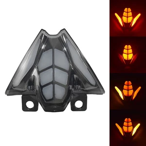 Smoke LED Integrated Blinker Brake Taillight For KAWASAKI Ninja 500 Z500 2024-25 - Picture 1 of 11