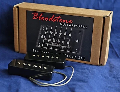 Bloodstone P90 Dog-ear Single Pickup, Handwound in the UK - Image 1 of 4