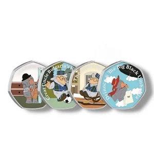 The Official Wombles 50p Shaped Commemorative Coins Set - Picture 1 of 6