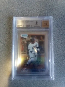 Michael Choice 2010 Bowman Chrome USA Baseball Buy Back Autos Beckett 9 Auto 10 - Picture 1 of 3