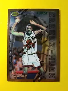 MARCUS CAMBY - RC ROOKIE #82 TORONTO RAPTORS - UMASS - 1996-97 TOPPS FINEST - Picture 1 of 3