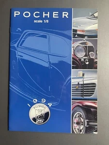 Pocher Scale 1/8 Automotive Model Showroom Advertising Sales Brochure - RARE!! - Picture 1 of 2