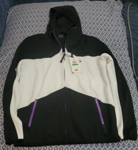 Oakley 2006 NEW Full Zip Hoodie The Kappuf Black White & Purple - Picture 1 of 19