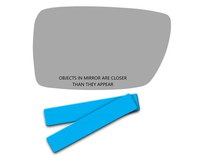 Lente de vidro espelhado S-D745R para 2018-23 BUICK ENCLAVE visão lateral direita do passageiro - Imagem 1 de 1