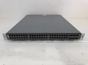 Juniper QFX5100-48T-AFO 48-Port 10G Ethernet Layer 3 Switch - Picture 1 of 7