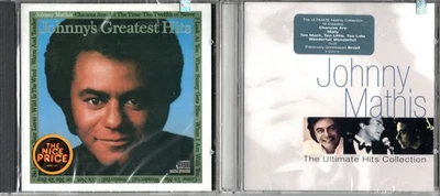 Johnny's Greatest Hits/Ultimate Hits Collection by Johnny Mathis SEALED CD's - Image 1 of 2