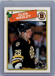 1988 Topps #166 Glen Wesley Nice - Bild 1 von 2