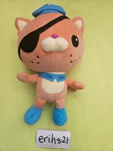 Gato Pirata Kwazii Octonautas 11" Naranja Gato Animal con Parche Peluche - Imagen 1 de 4