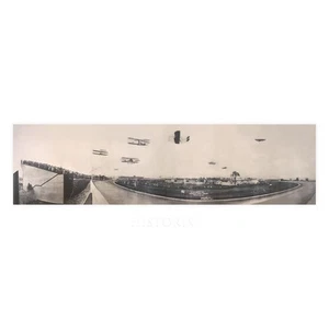 1910 First National Aviation Meet Panoramic Photo Print Poster Wall Art - Picture 1 of 17