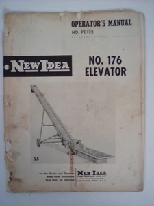 New Idea operator's manual #PE-132 Elevator # 176/assembly & operation - Bild 1 von 7