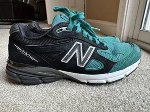 New Balance 990v4 Black Teal YCMC 990 Size 8.5 - Picture 1 of 16