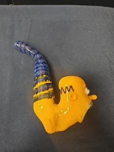 I Simpson - Homer - Pipa in vetro soffiato a mano RARA 🔥🔥🔥 - Foto 1 di 12
