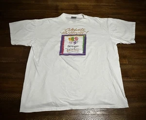 Vintage Winery T-Shirt Beringer Nouveau Gamay Beaujolais 1994 Harvest Size Large - Picture 1 of 7