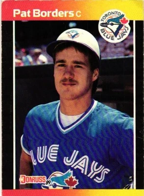 1988 Donruss 89 #560 Patrick Lance Borders Blue Jays Baseball Card - Image 1 of 2