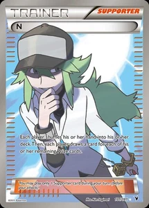 Pokemon N (Supporter) (101/124) Noble Victories LP HOLO - Picture 1 of 1
