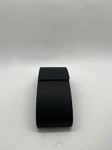 Prada Schwarz Saffiano Brillenetui Flip Top Sonnenbrillenhalter Original - Bild 1 von 18