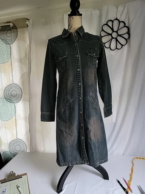 Vestido vaquero desgastado Mary Kate and Ashley para niñas talla 14/16 Foto 1 de 4