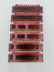 G.Skill Ripjaws 12GB (3x4GB) DDR3 1600MHz F3-12800CL9T-12GBRL( 2 Sets ) - Picture 1 of 4