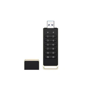 1X(Secure USB Drive, 128GB Encrypted USB Flash Drive Hardware Password5939 - Afbeelding 1 van 8