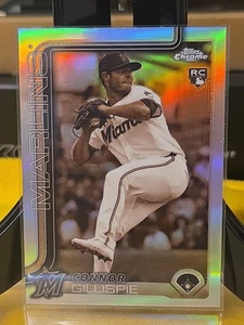 2025 Topps Chrome - Connor Gillispie #26 Sepia Refractor (RC) - Picture 1 of 7