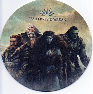 Les Terres d’Arran - Kyko Duarte - Sceneario.com - Sous-bock 74 - Série limitée - Image 1 of 2