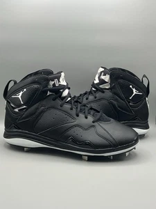 2014 Nike Air Jordan 7 Oreo JETER Baseball Cleats - Men’s Size 13 (684943-010) - Picture 1 of 8