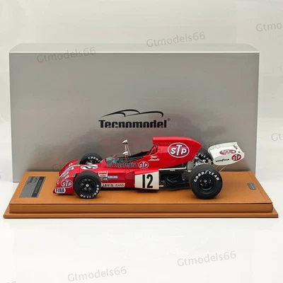 Tecno 1/18 1972 March 721X Belgium GP Driver Niki Lauda #12 TM18-288B Ltd 125 Pc - Image 1 of 4