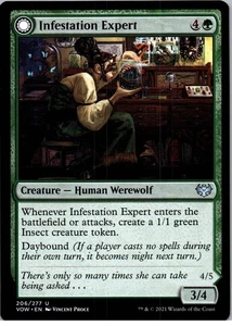 Infestation Expert - U - Innistrad: Crimson Vow - 206 - NM - Normal - Picture 1 of 2