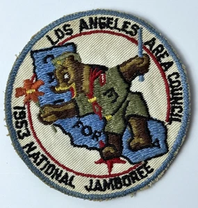 Boy Scouts of America Vintage 1953 Los Angeles Council National Jamboree - Picture 1 of 2