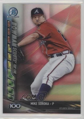 2017 Bowman Chrome Bowman Scouts Updates Mike Soroka #BSU-MS - Image 1 of 2