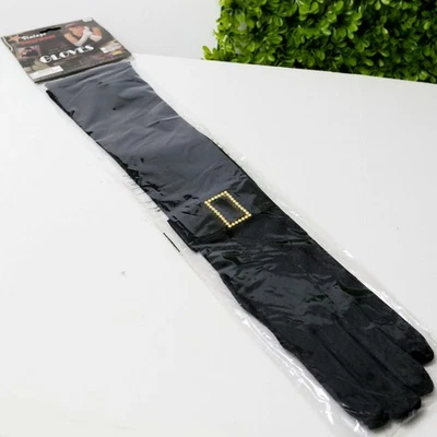 Women's Opera Wedding Bridal Evening Party Prom Costume Gloves Satin Long Gloves - Image 1 of 4