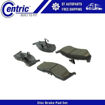 Para 1998-2004 Chrysler Concorde | Pastilhas de freio a disco dianteiras centrais | Semi-metálicas - Imagem 1 de 4